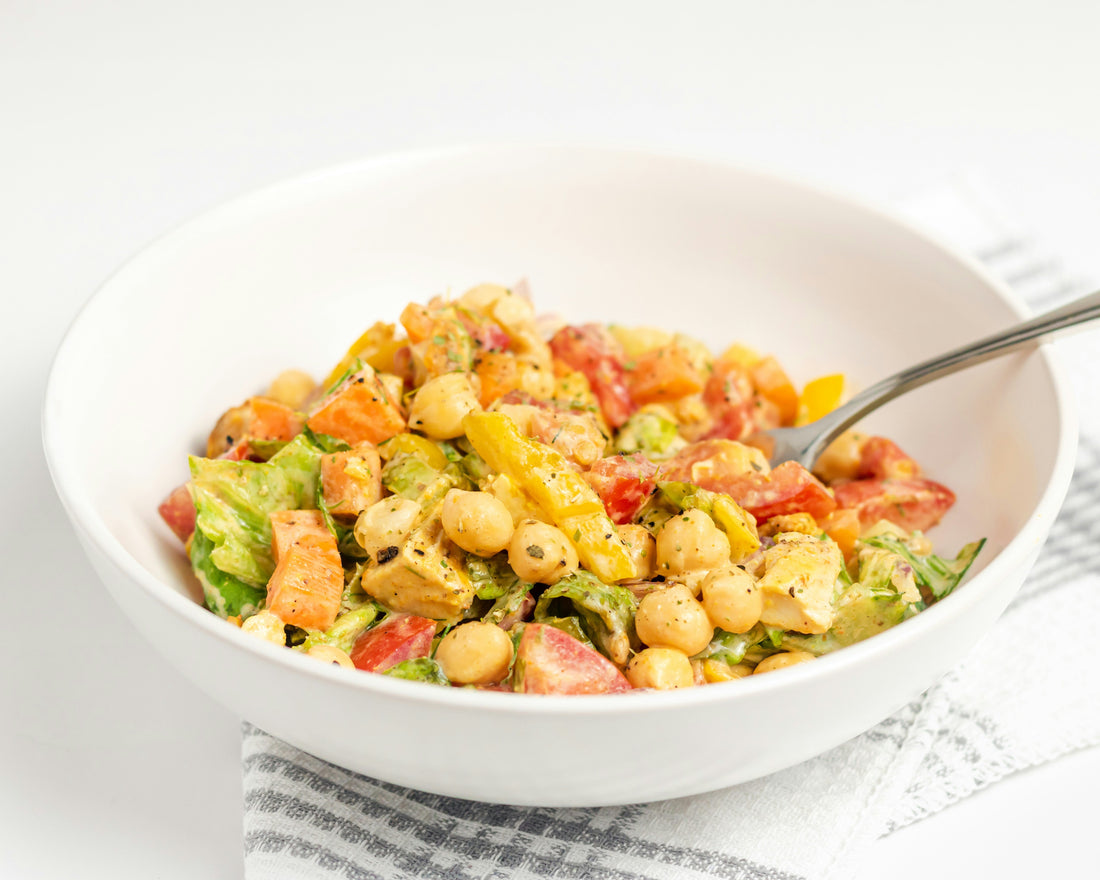 🥗 Mediterranean Chickpea Salad