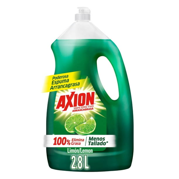 Axion Lemon Dish Soap 2.8L Powerful Liquid Grease Remover