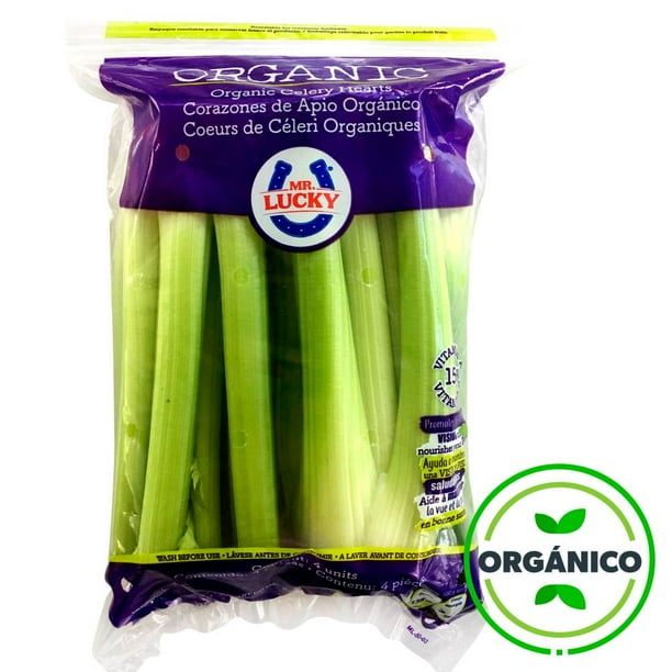 Mr. Lucky Organic Celery Hearts, 4 count