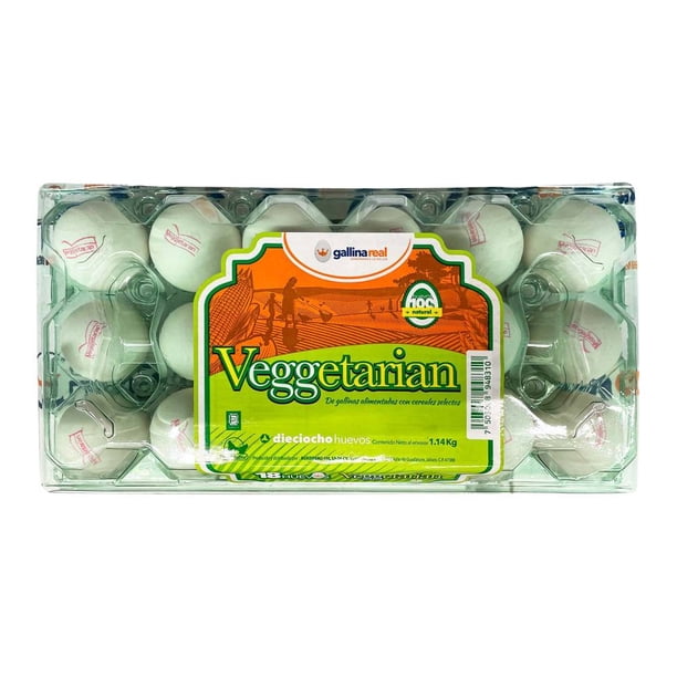 Veggetarian Free-Range Eggs (18 ct)