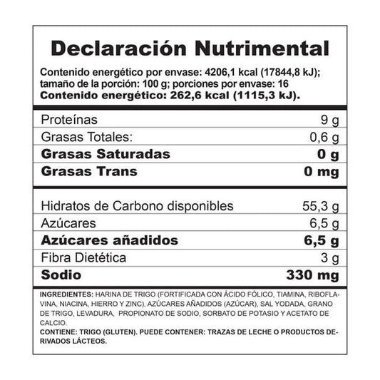 Libanius Traditional Pita Bread (1.4 kg)