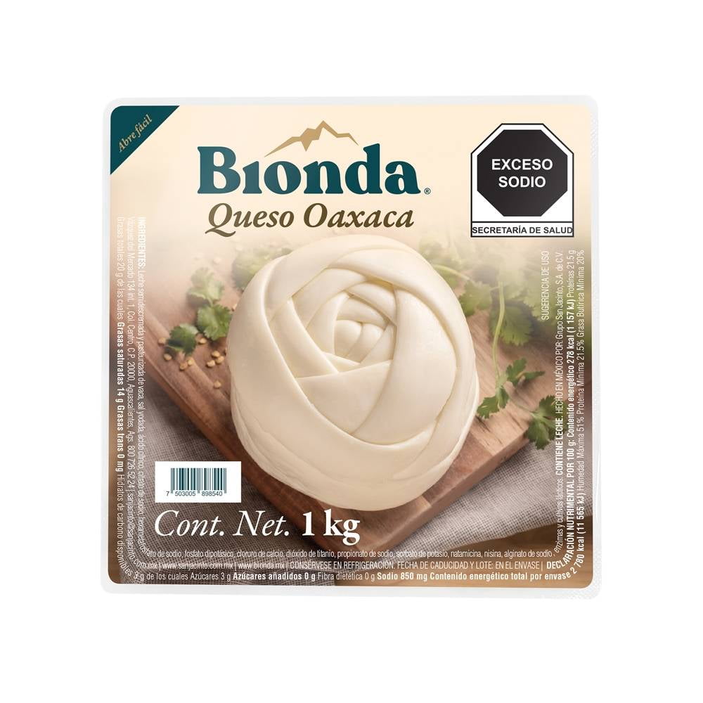 Bionda Oaxaca Cheese (1 kg)