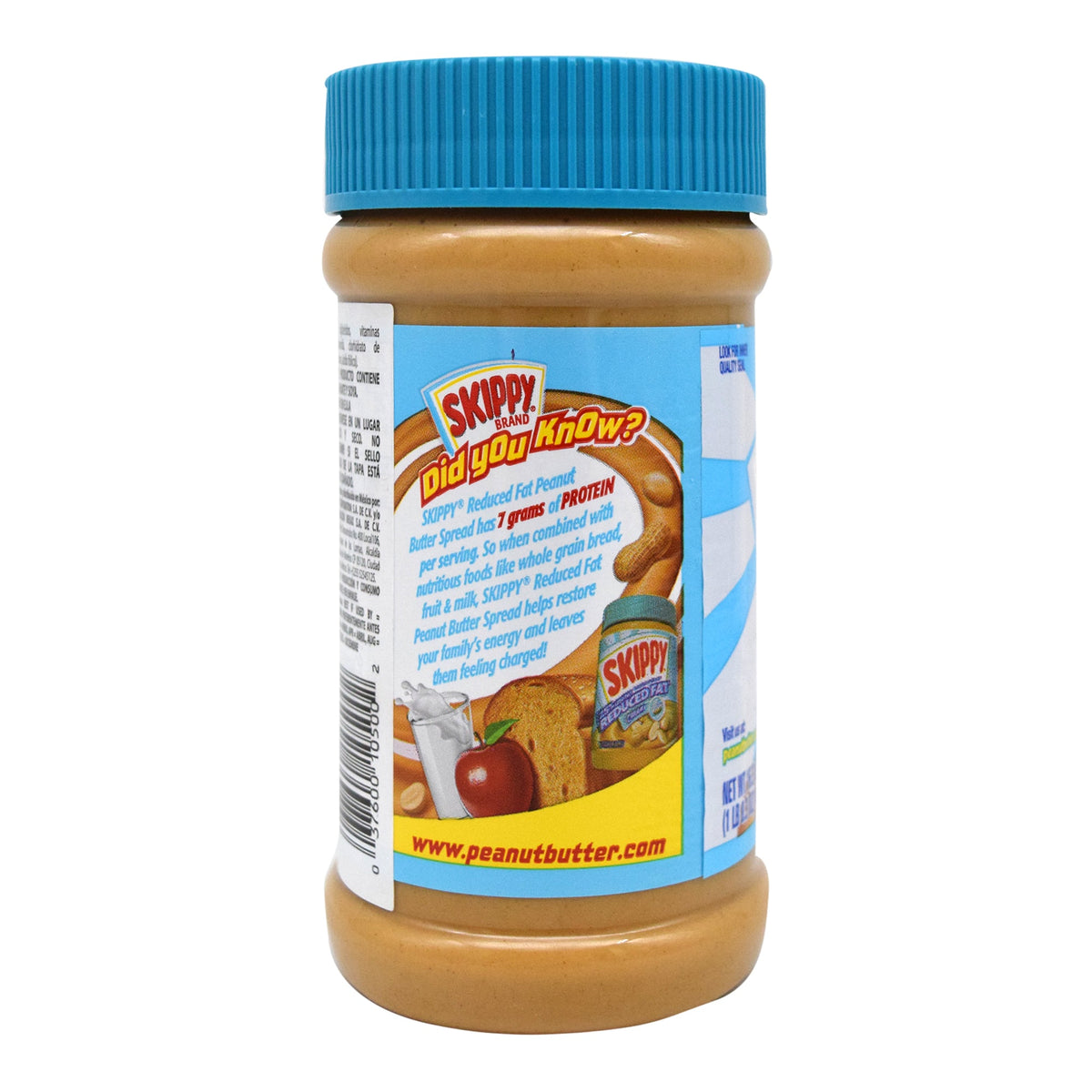 Skippy Reduced Fat Creamy Peanut Butter - 462g (16.3 oz)