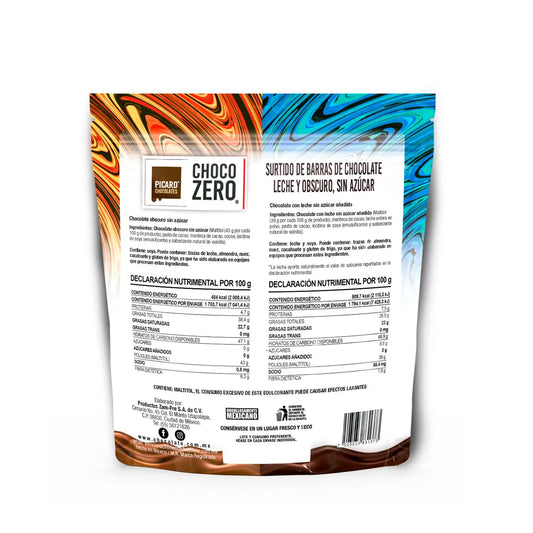 Picard Chocozero Assorted Sugar-Free Chocolate Bars (32 pieces, 22 g each)