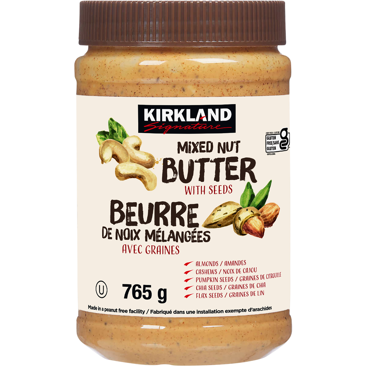 Kirkland Signature Mixed Nut Butter 765 g