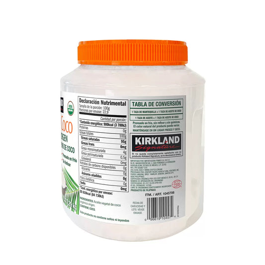 Kirkland Signature Organic Virgin Coconut Oil, 84 fl oz