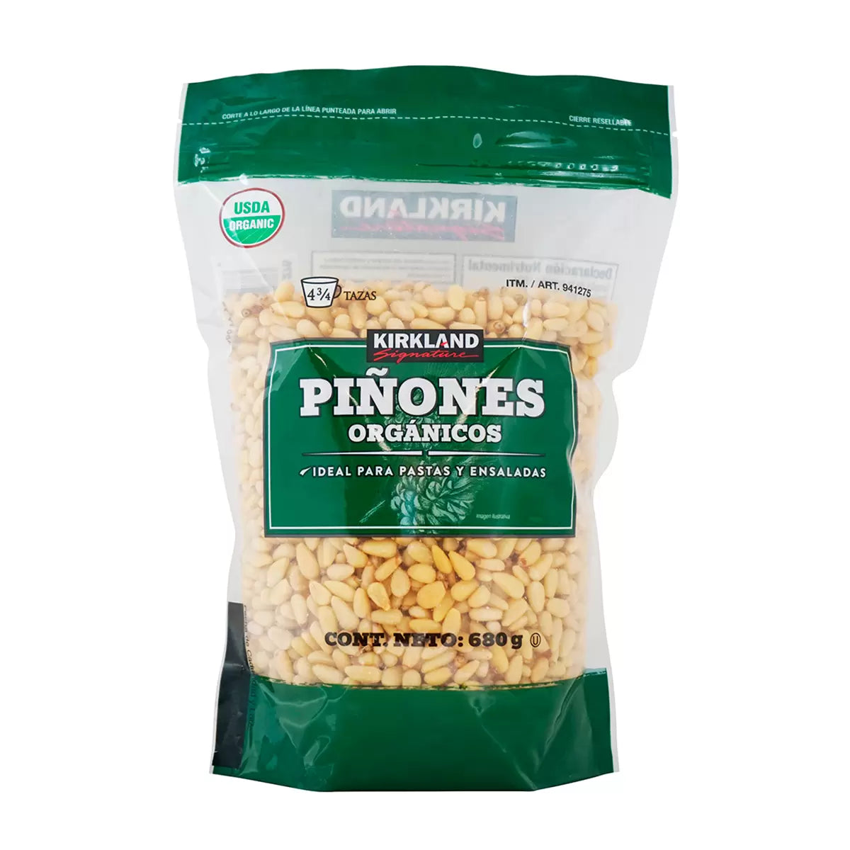 Kirkland Signature Organic Pine Nuts, 680g