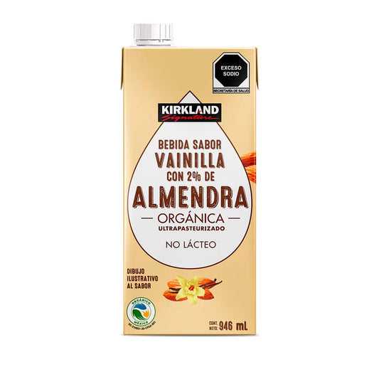 Kirkland Signature Organic Vanilla Almond Milk, 6-pack, 946ml
