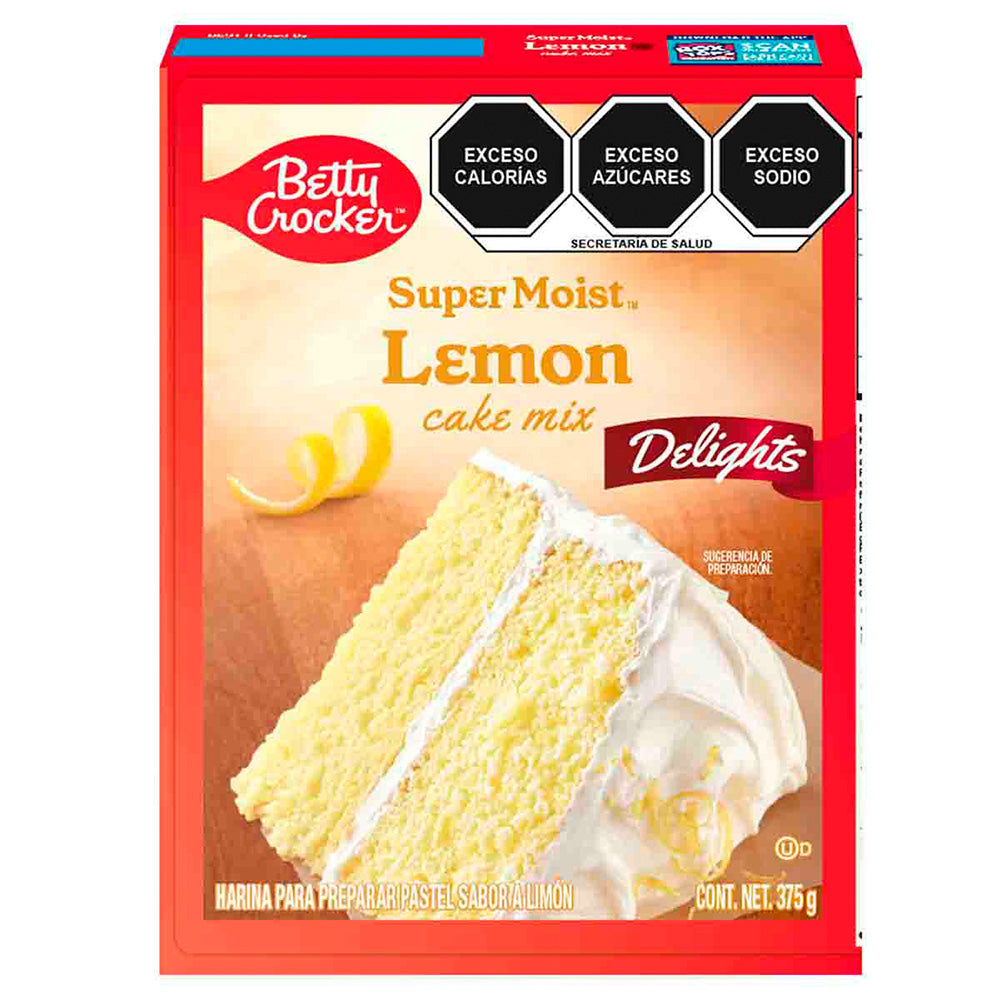 Betty Crocker Lemon Cake Mix, 375g (13.2 oz)