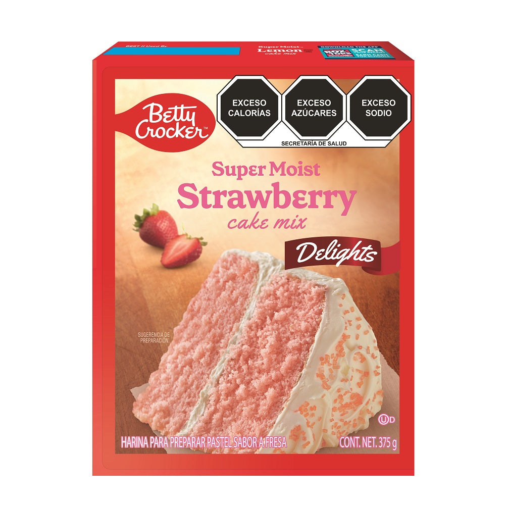 Betty Crocker Strawberry Cake Mix, 375g (13.2 oz)