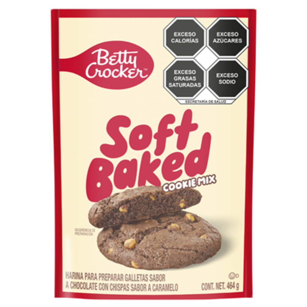 Betty Crocker Soft Baked Chocolate Cookie Mix, 464g (16.3 oz)