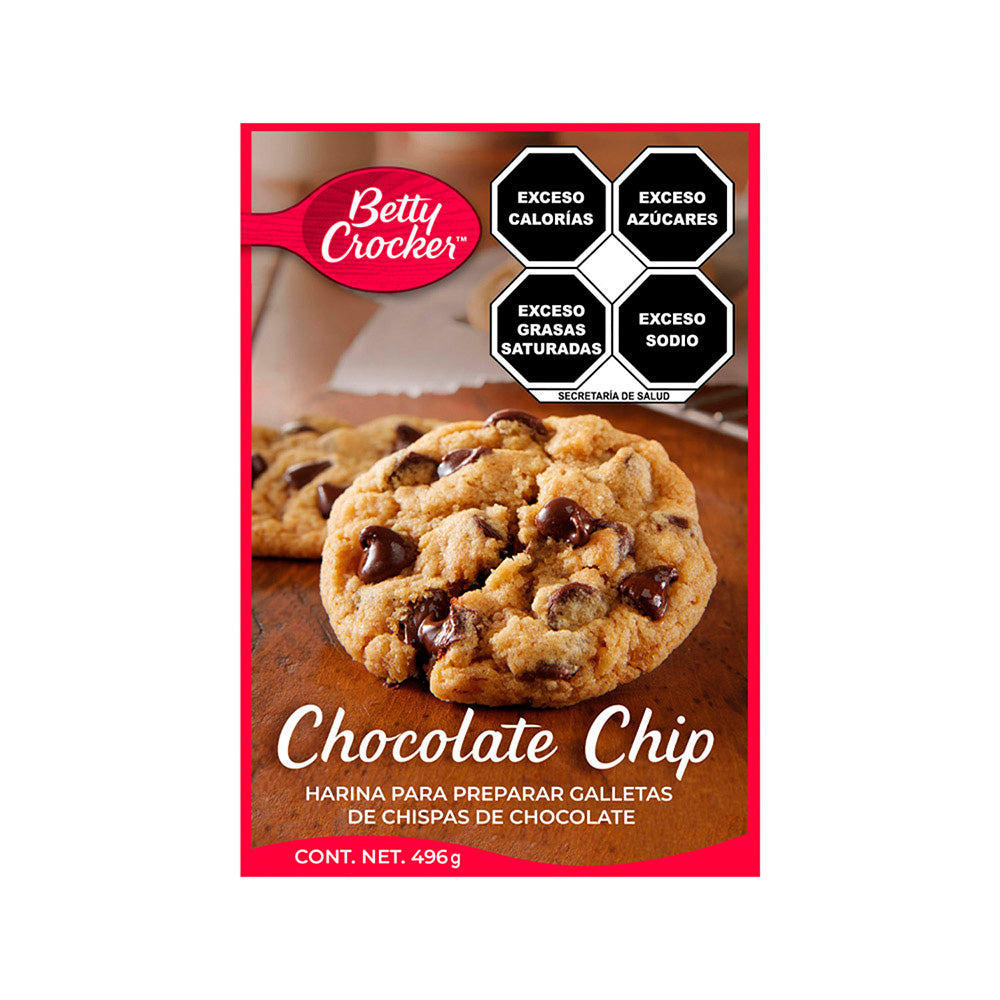 Betty Crocker Chocolate Chip Cookie Mix, 496g (17.5 oz)
