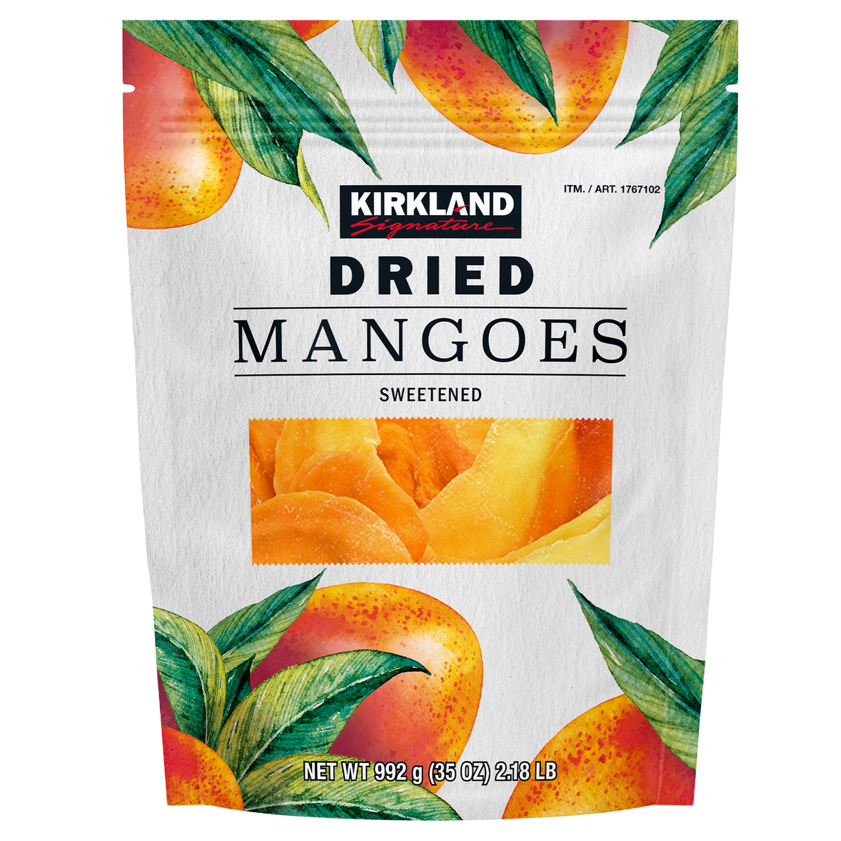 Kirkland Signature Dried Mangoes, Sweetened, 35 oz