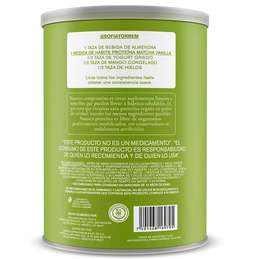 Habits Probiotic Plant Protein - Matcha Vanilla (1.22 kg)