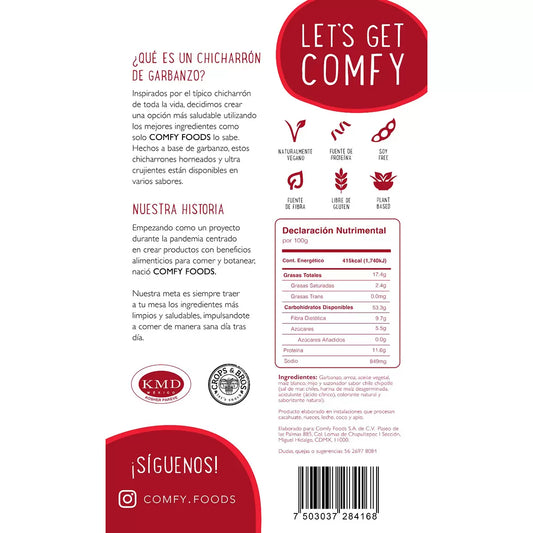 Comfy Foods Chickpea "Chicharrín" (600g)