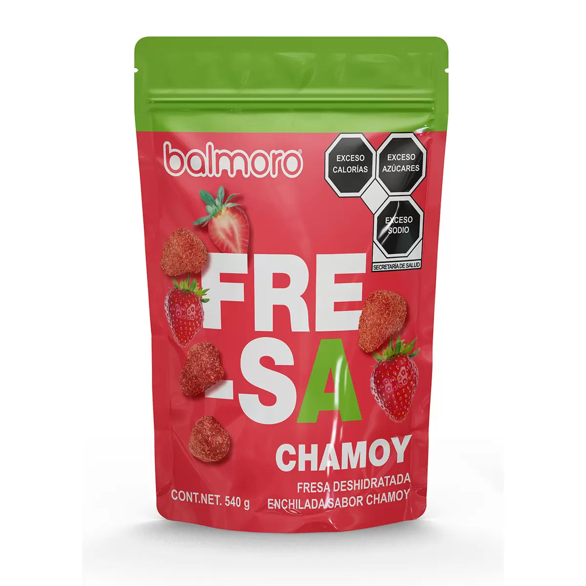 Balmoro Dried Strawberry, Chili-Spiced with Chamoy Flavor, 540 g