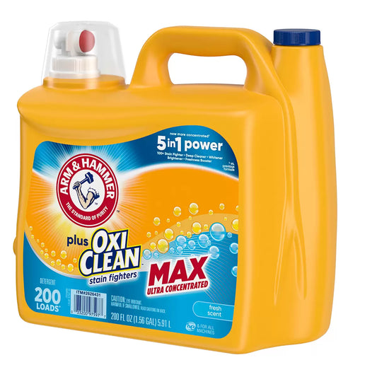 Arm & Hammer OxiClean Max Liquid Detergent (5.9 L)