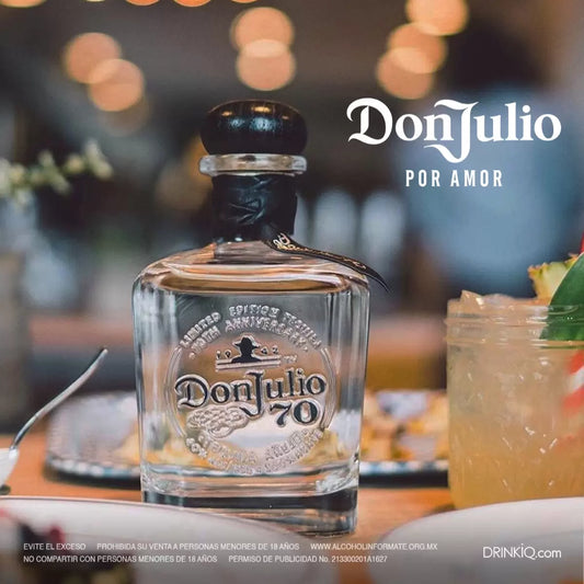 Don Julio 70 Tequila Añejo Cristalino 700 ml