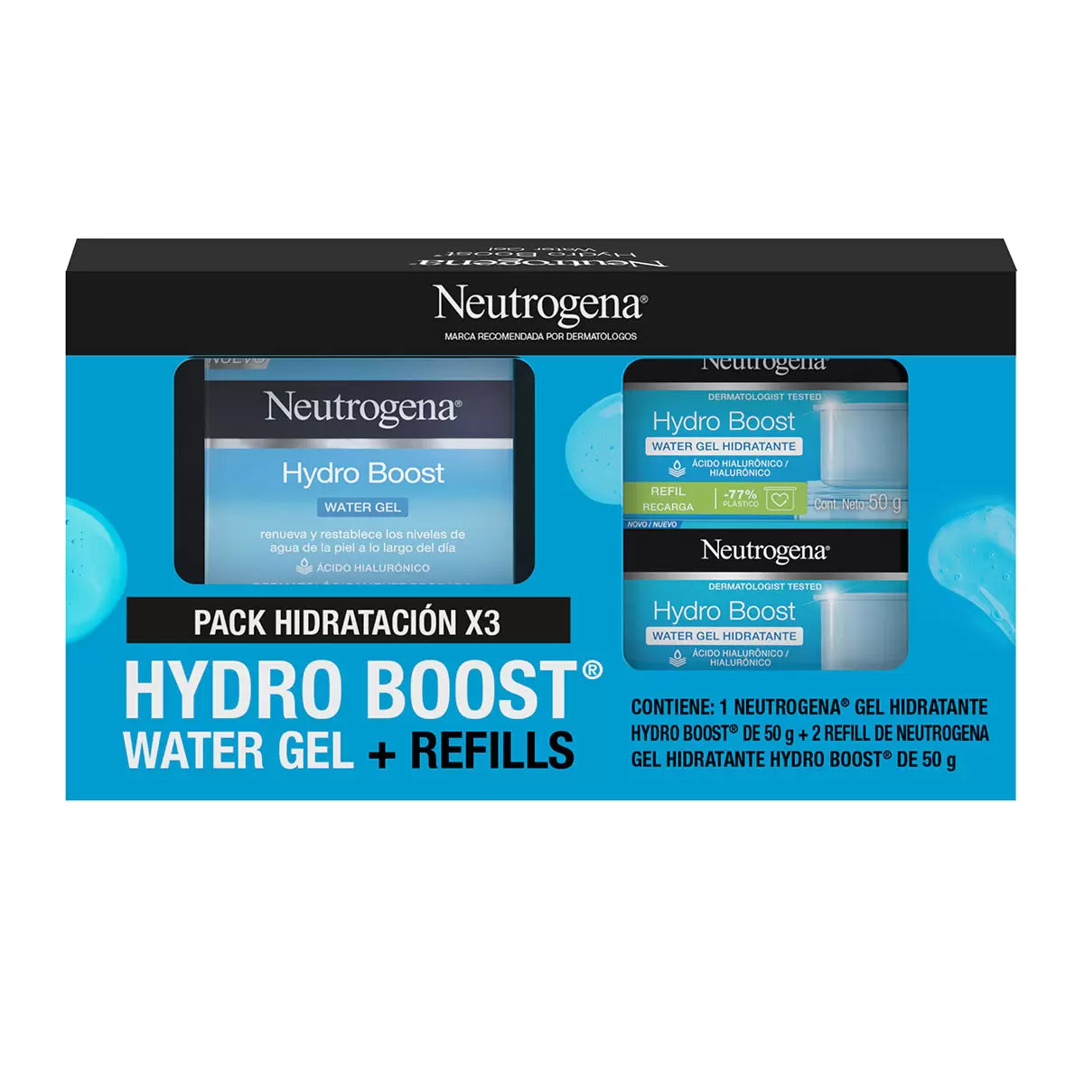 Neutrogena Hydro Boost Water Gel (50 g + 2 x 50 g refills)