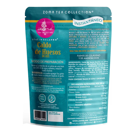 Zoma Tea Bone Broth Powder 240 g