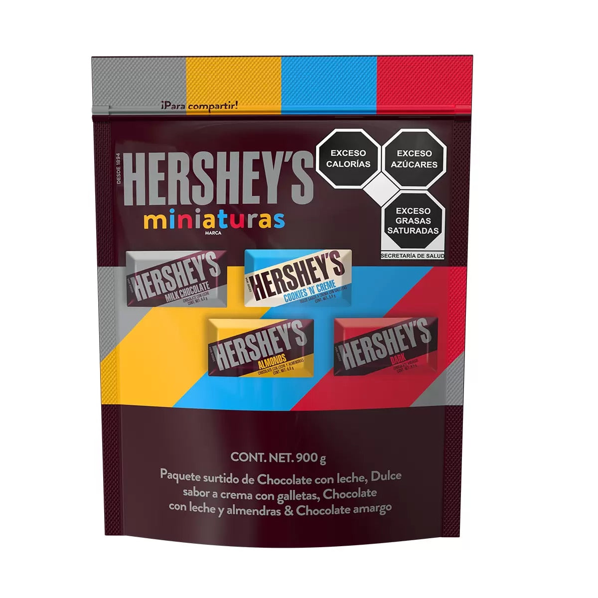 Hershey's Assorted Miniatures Chocolates 900 g