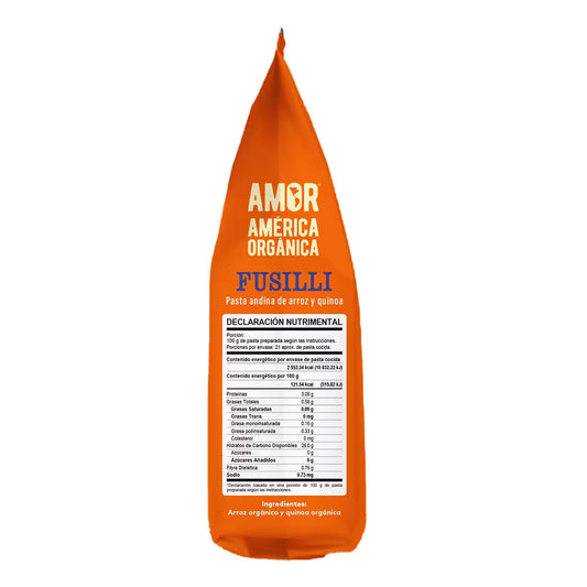 América Orgánica Gluten-Free Rice and Quinoa Fusilli (907 g)