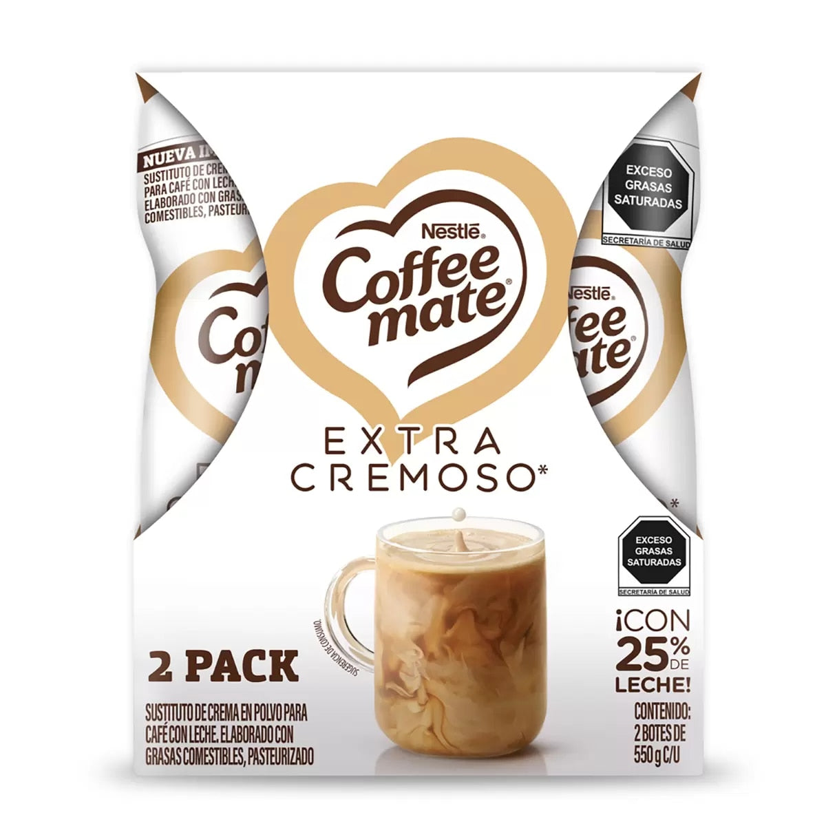 Coffee Mate Extra Creamy Powdered Creamer 2 / 550g