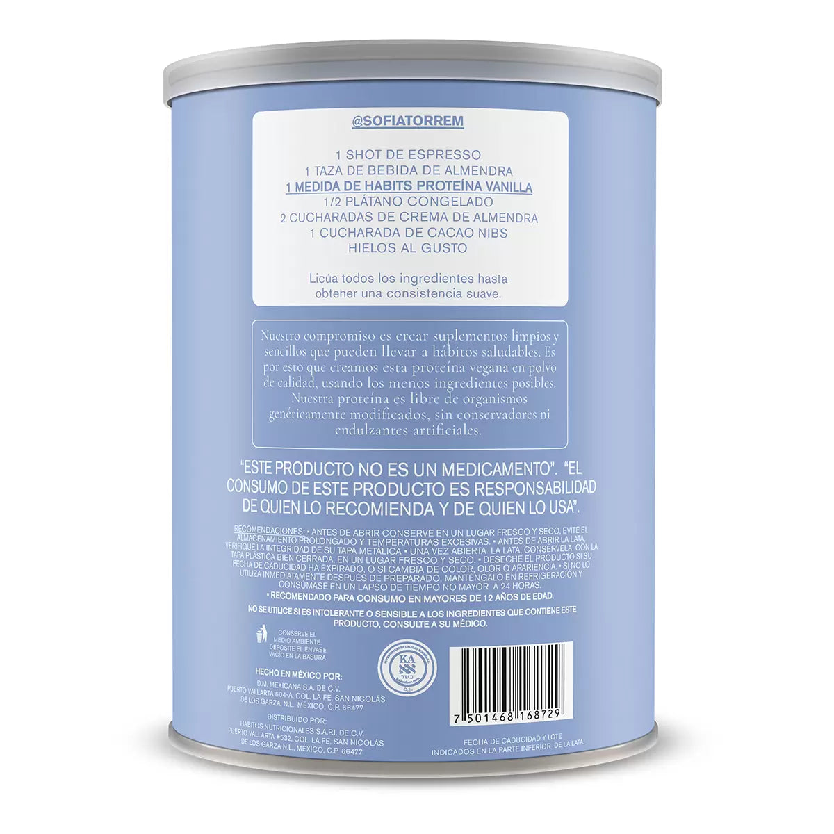 Habits Probiotic Vanilla Plant Protein (1.22 kg)