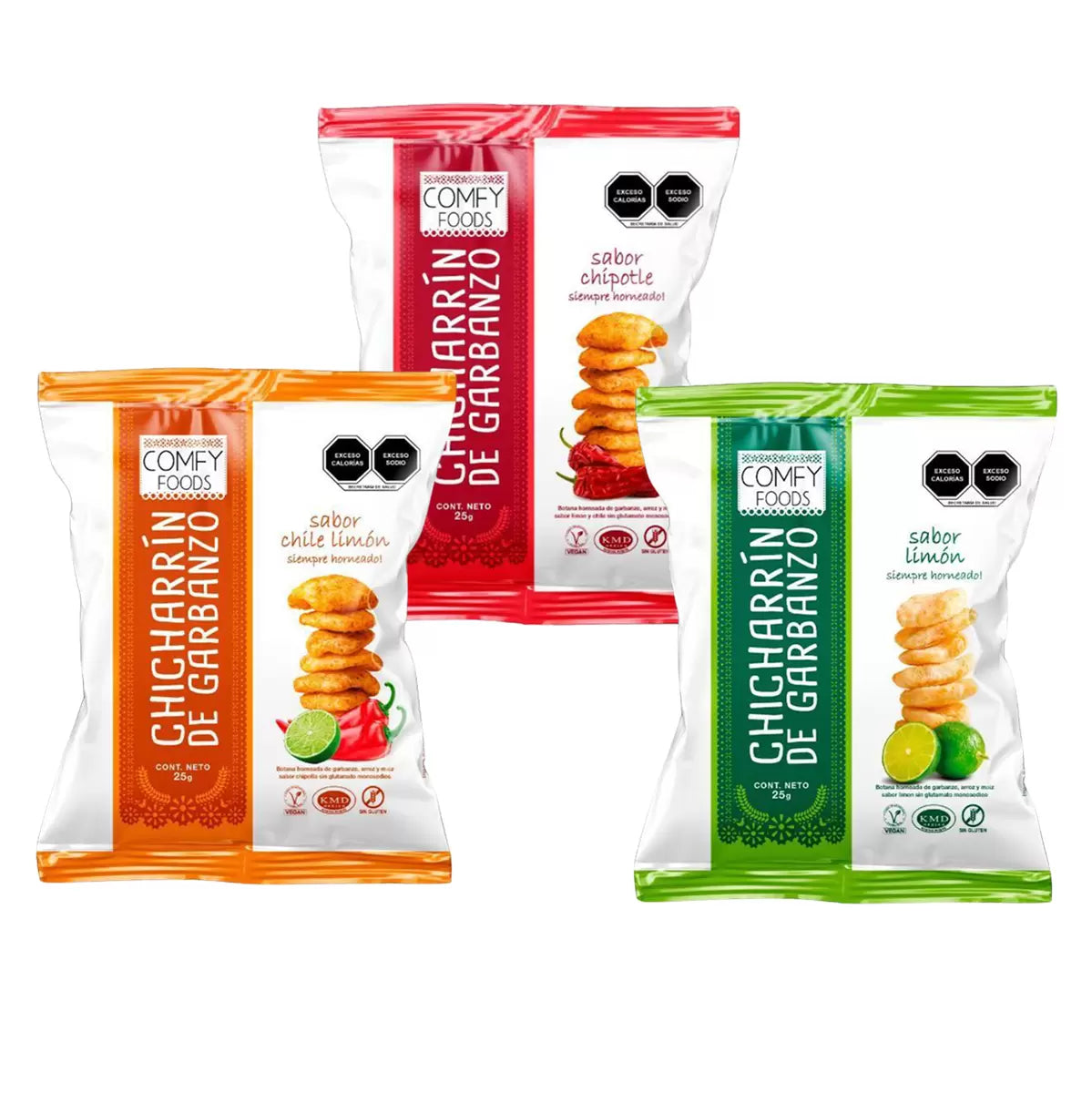 Comfy Foods Chickpea "Chicharrín" Snack (21/25g)
