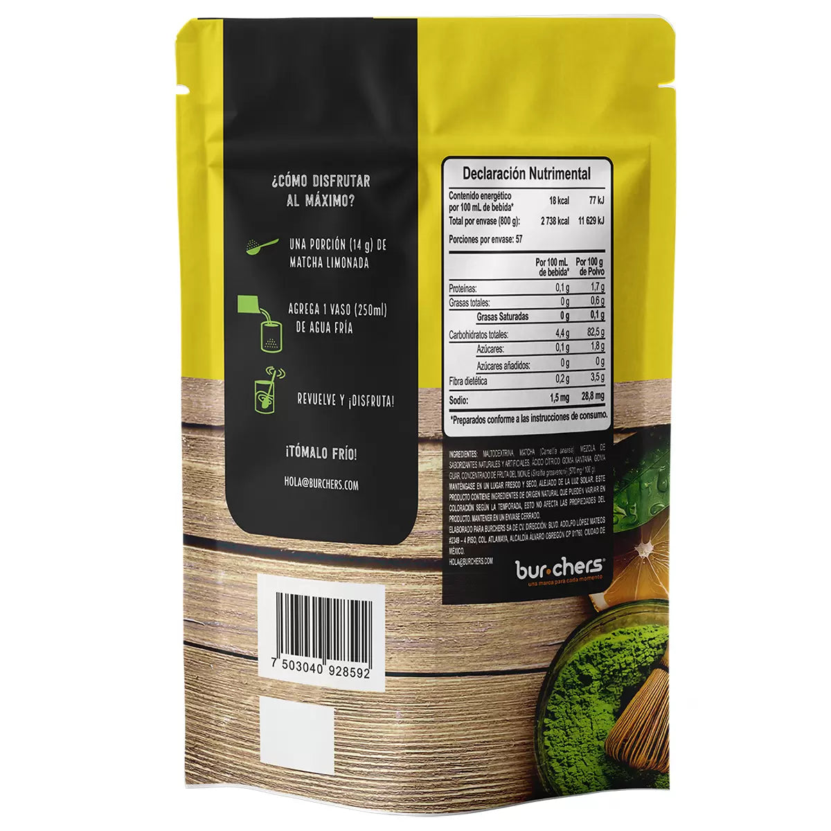 Teisti Matcha Lemonade 800 g