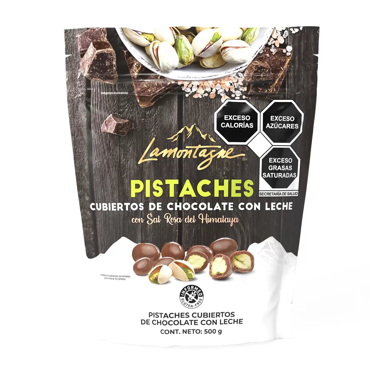 Lamontagne Milk Chocolate Covered Pistachios (500 g)