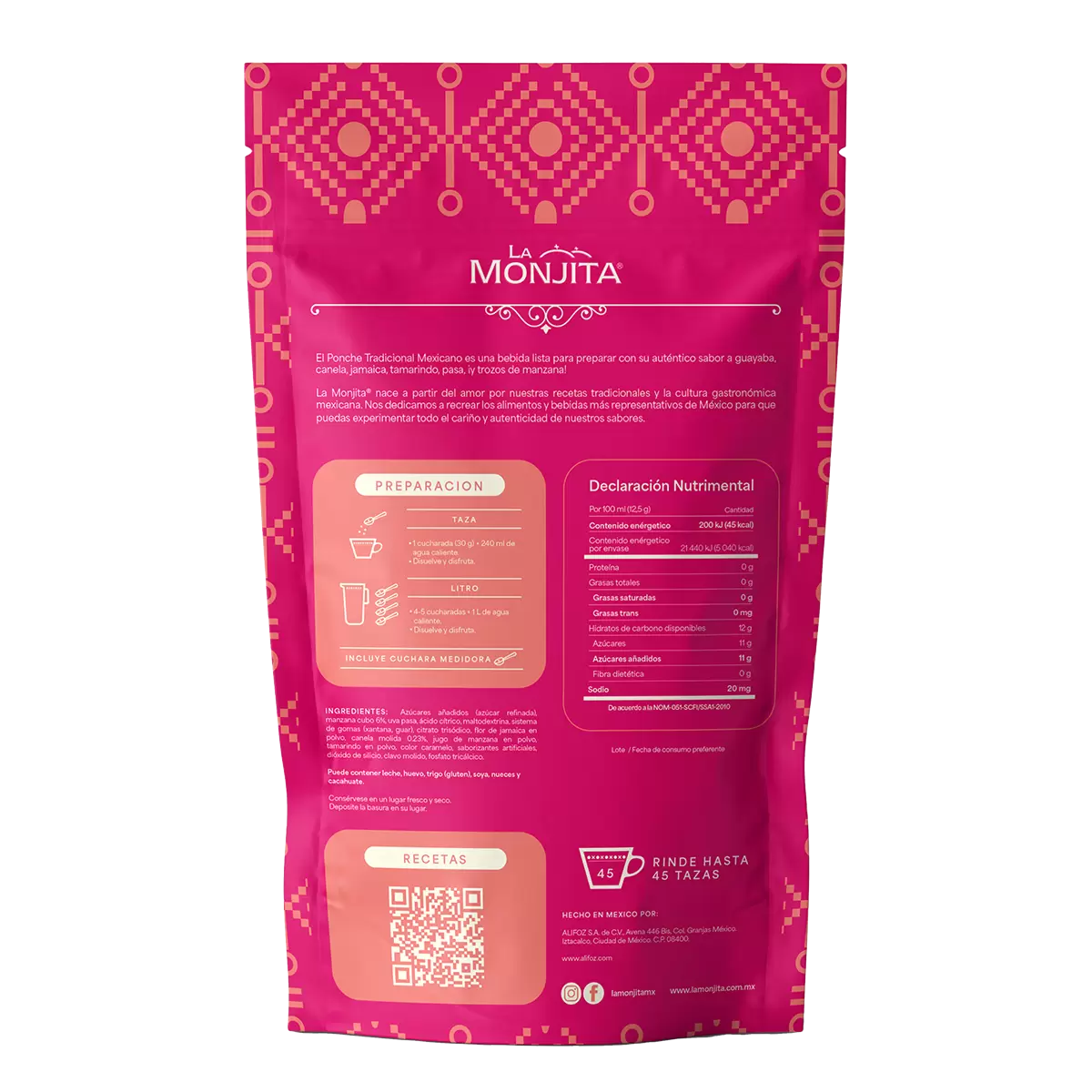 La Monjita Traditional Punch Mix (1.36 kg)