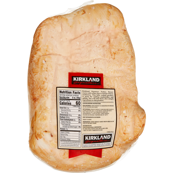 Kirkland Signature Turkey Breast, Oven Browned ( 2 kg )