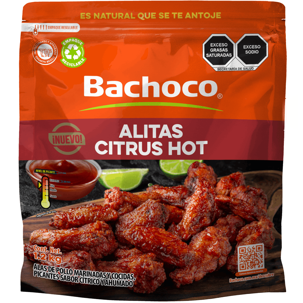 Bachoco Citrus Hot Wings (1.2 kg)