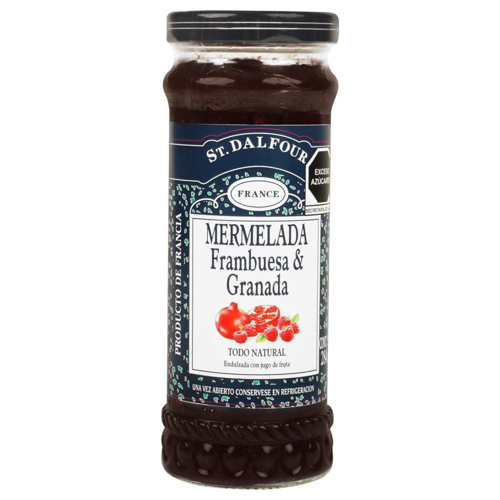 St. Dalfour Raspberry & Pomegranate Fruit Spread (10 oz / 284 g)
