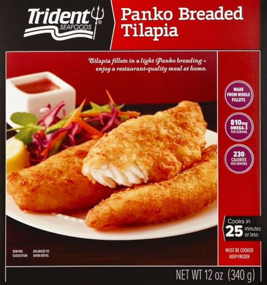 Tridend Panko Breaded Tilapia 1.36kg