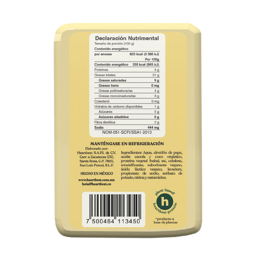 Heartbest Vegicheez: Vegan Manchego-Style Cheese - 400g