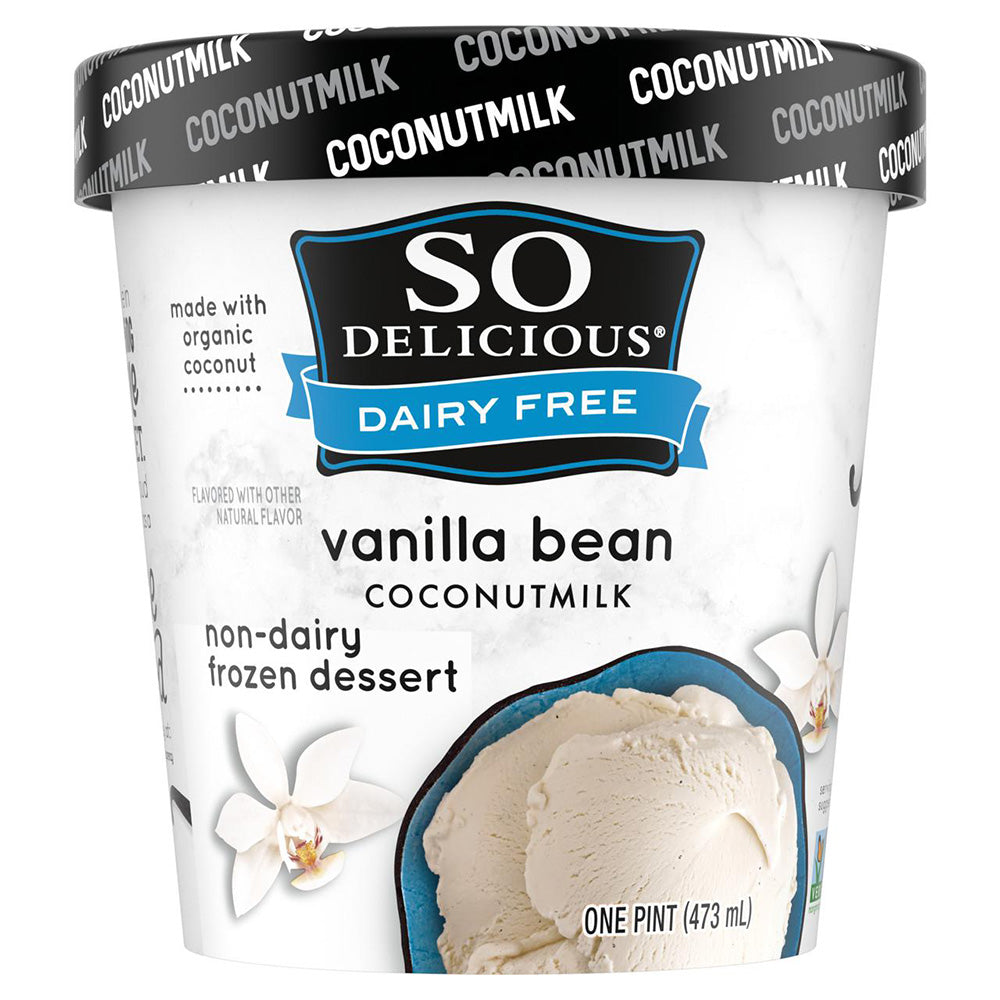 So Delicious Plant-Based Vanilla Ice Cream, 473ml