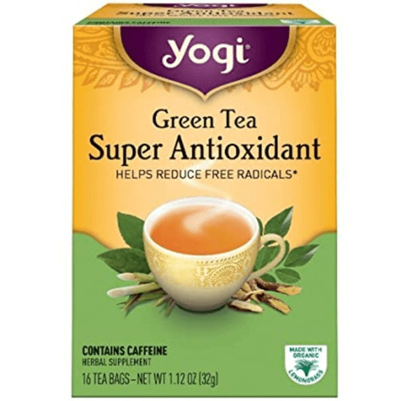 Yogi Tea Green Tea Super Antioxidant - 1.12 oz (32g)/16 tea bags