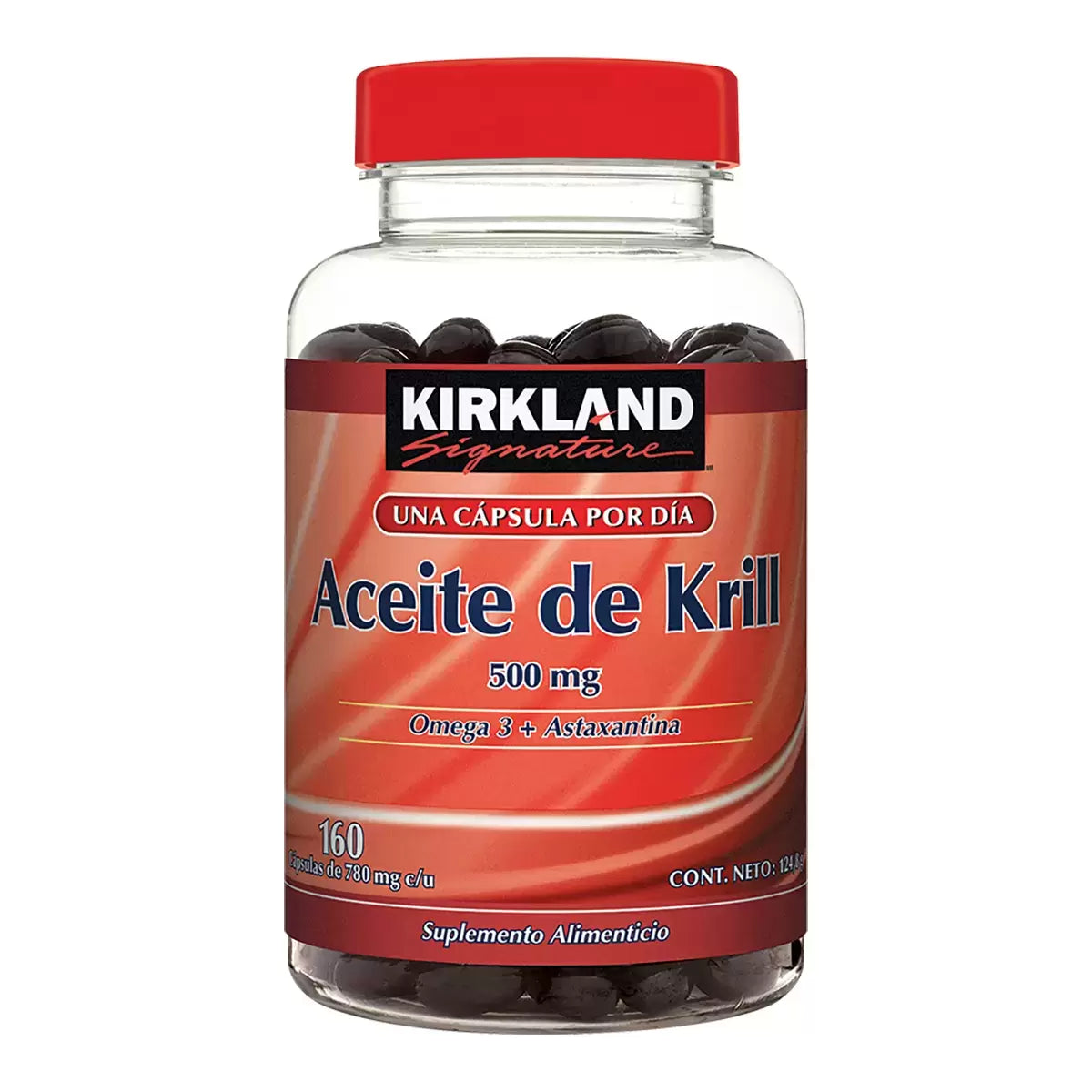 Kirkland Signature Krill Oil 500MG 160 Softgels