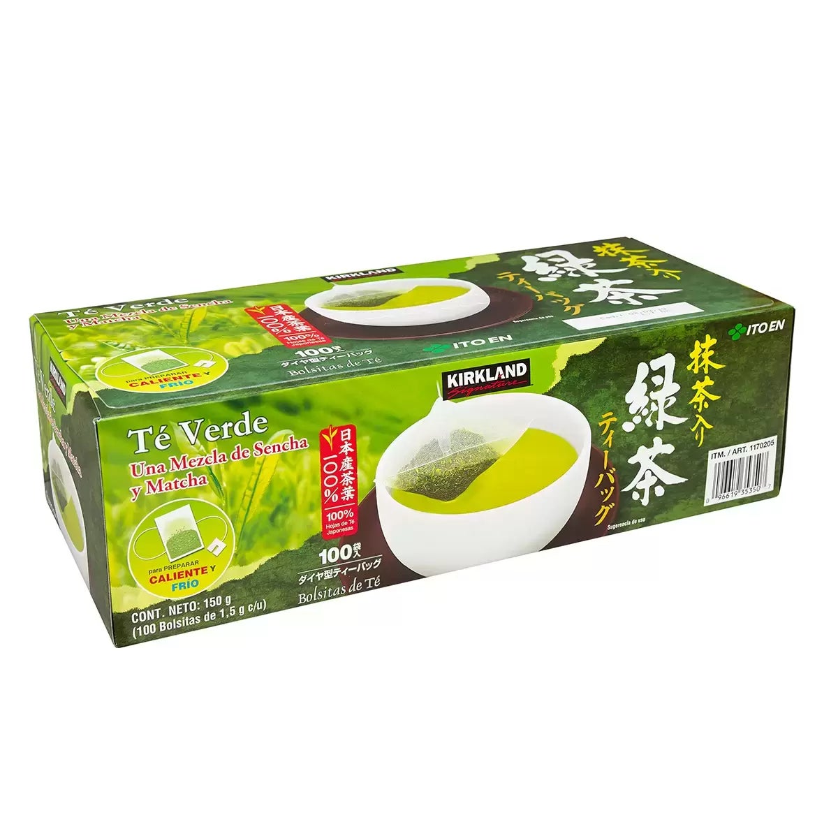 Kirkland Signature Japanese Green Tea - 100 Count
