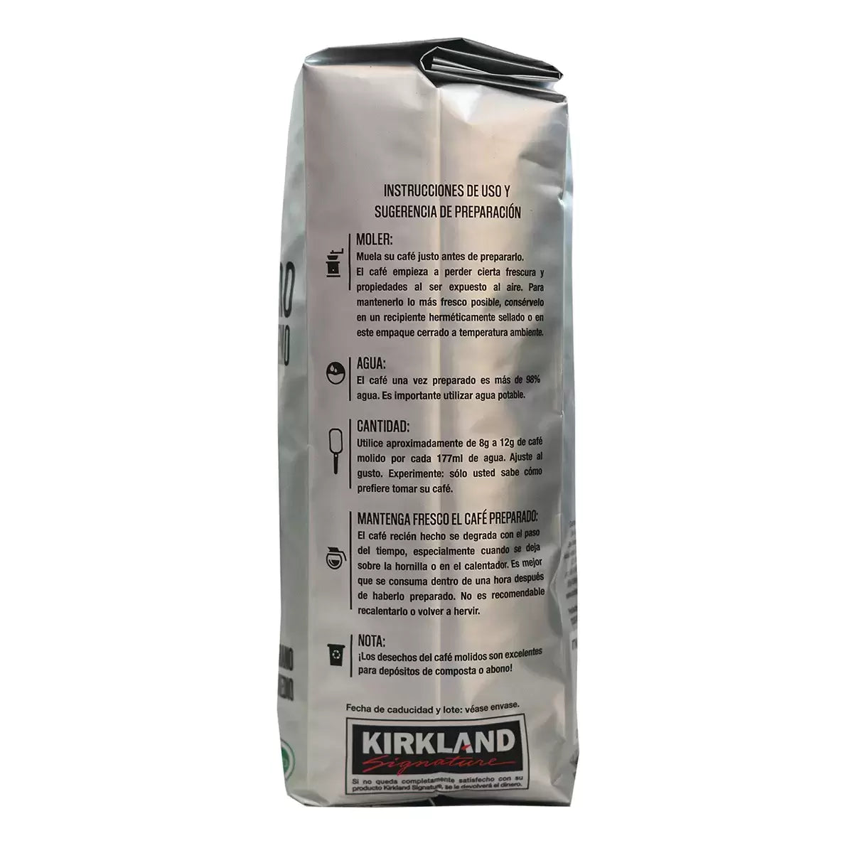 Kirkland Signature Colombian Supremo Coffee, Whole Bean, 3 lbs