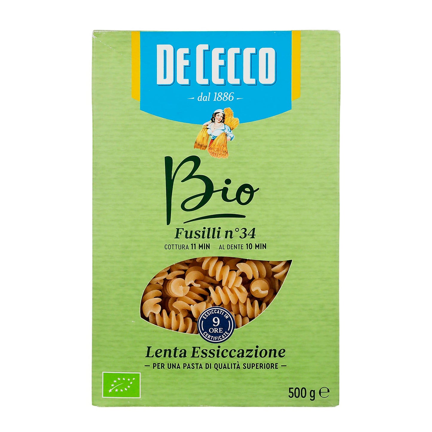 De Cecco Organic Fusilli Pasta - 500g