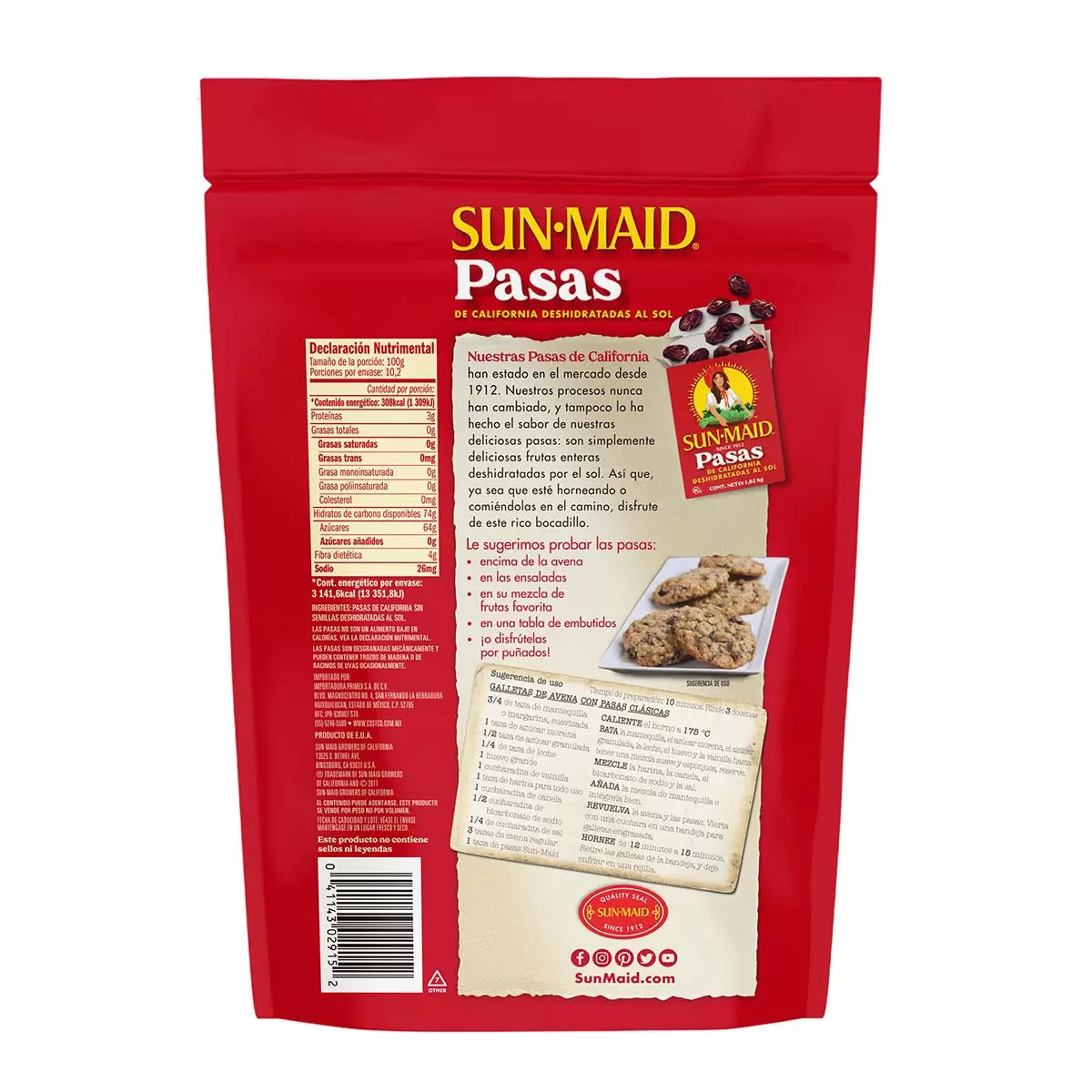 Sun-Maid, Raisins, 2.25 lbs, 2-Count