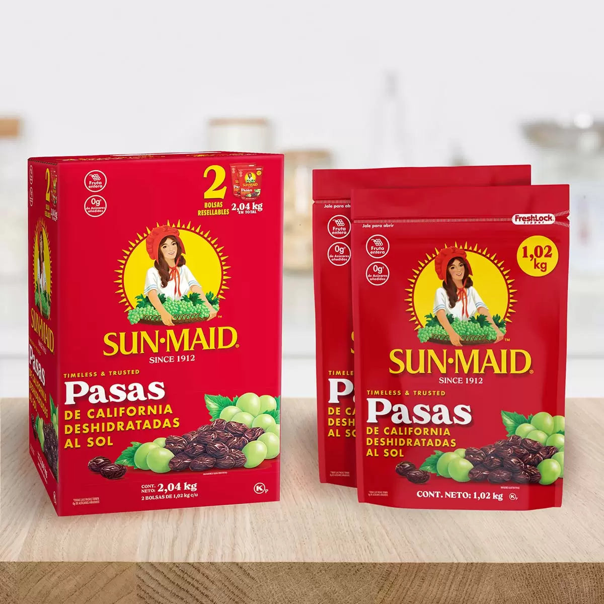 Sun-Maid, Raisins, 2.25 lbs, 2-Count