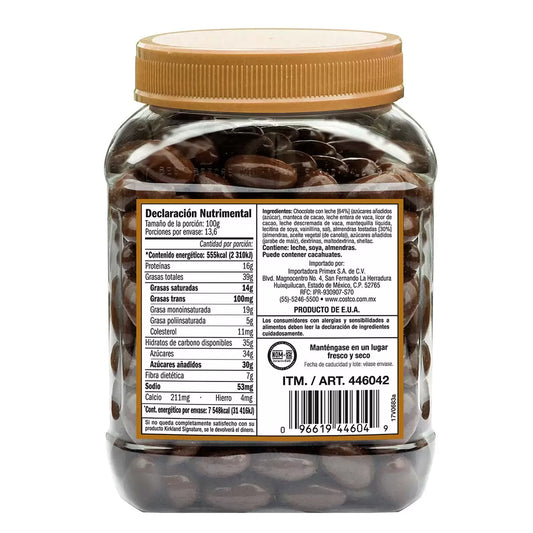 Kirkland Signature Milk Chocolate Covered Almonds, 48 oz