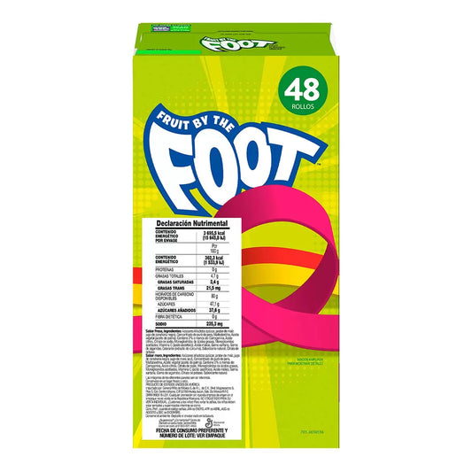 Fruit by the Foot Flavored Soft Candy Rolls (48 pieces, 21.25 g each)