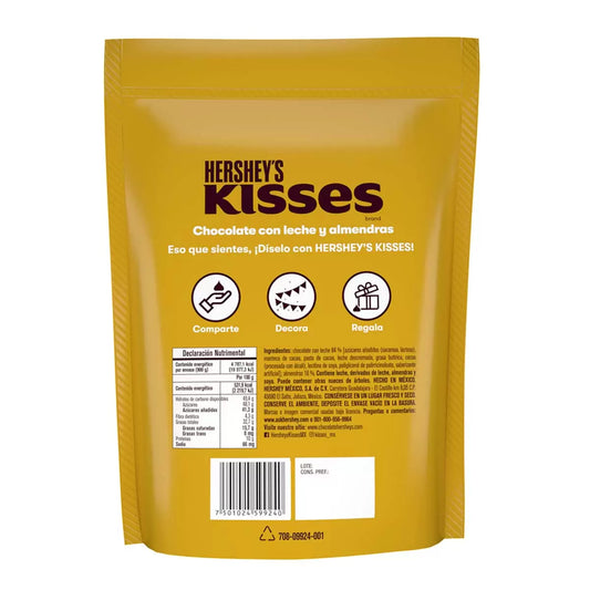 Hershey's Kisses Chocolates and Almonds (900 g)