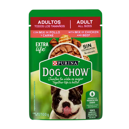 Purina Dog Chow Wet Dog Food, Chicken and Beef Flavor