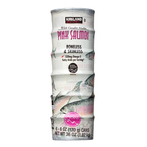 Kirkland Signature Canned Wild Salmon (6 ct, 170 g each)